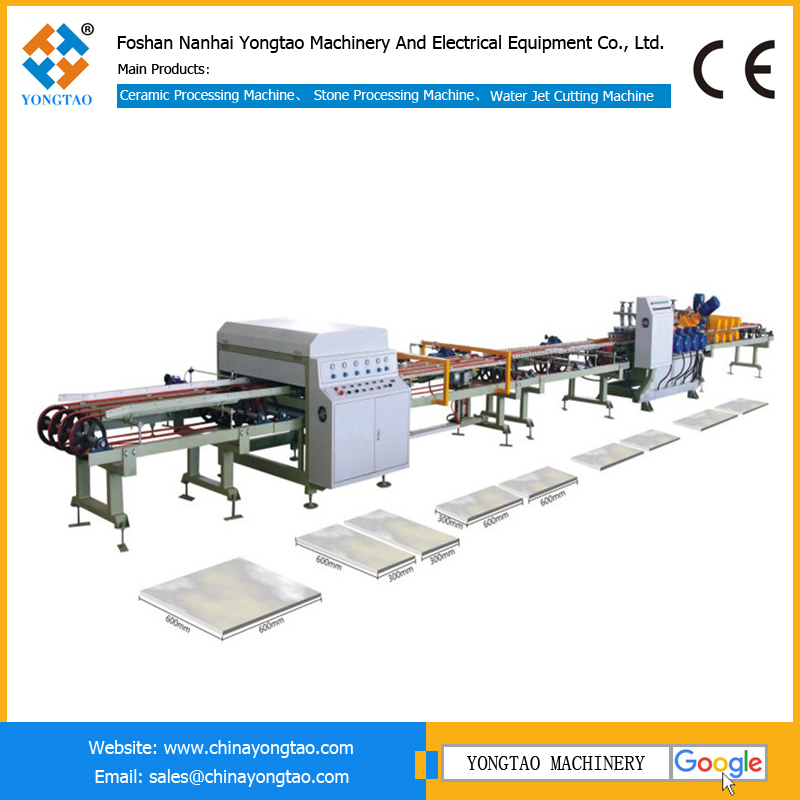 YTH-800 fully automatic dry ceramic cutting edge grinding production line