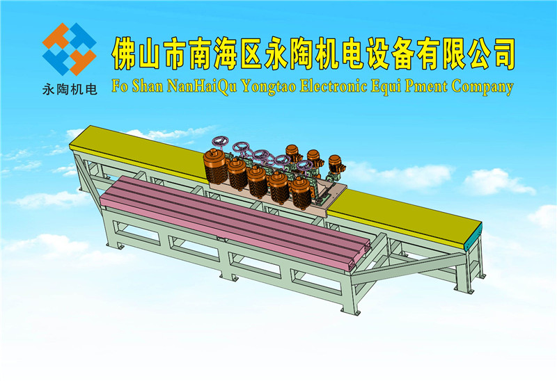 石英石五头欧式边磨边机