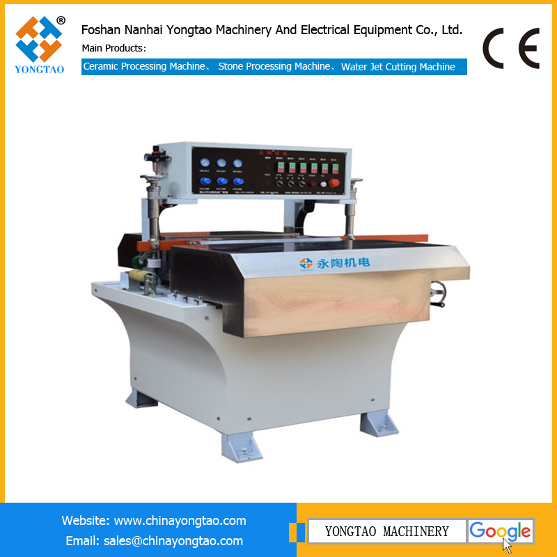 Stone double straight edge polishing machine