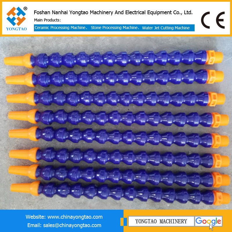 Stone machine water pipe