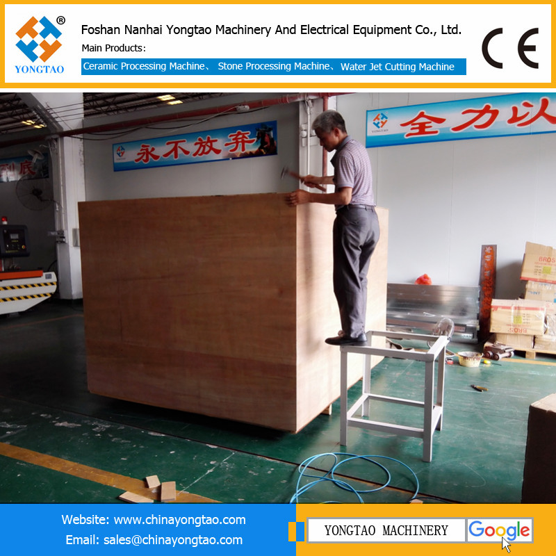 Manual multi-function tile cutting machine wooden box