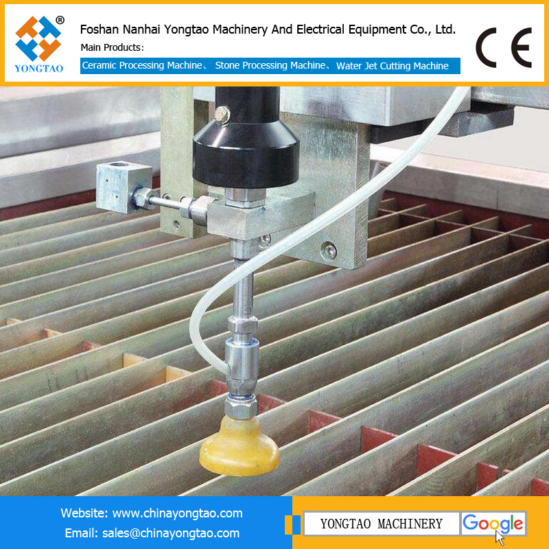 3-axis water jet cutting head