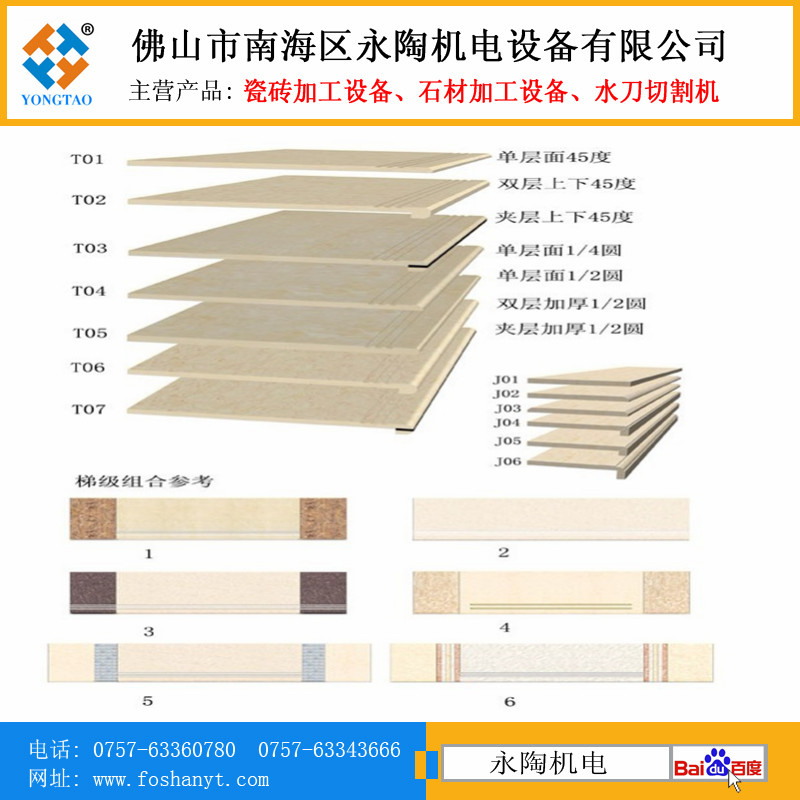 瓷砖各种加工效果图